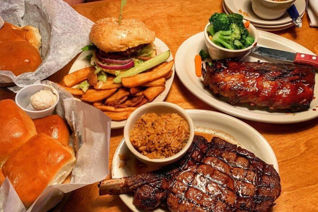 Texas roadhouse lunch menu