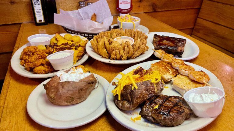 Menu for Texas Roadhouse