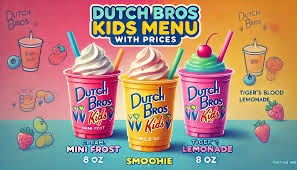 Dutch Bros Kid Menu