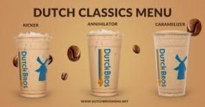 Dutch Bros Coffee Concord Menu