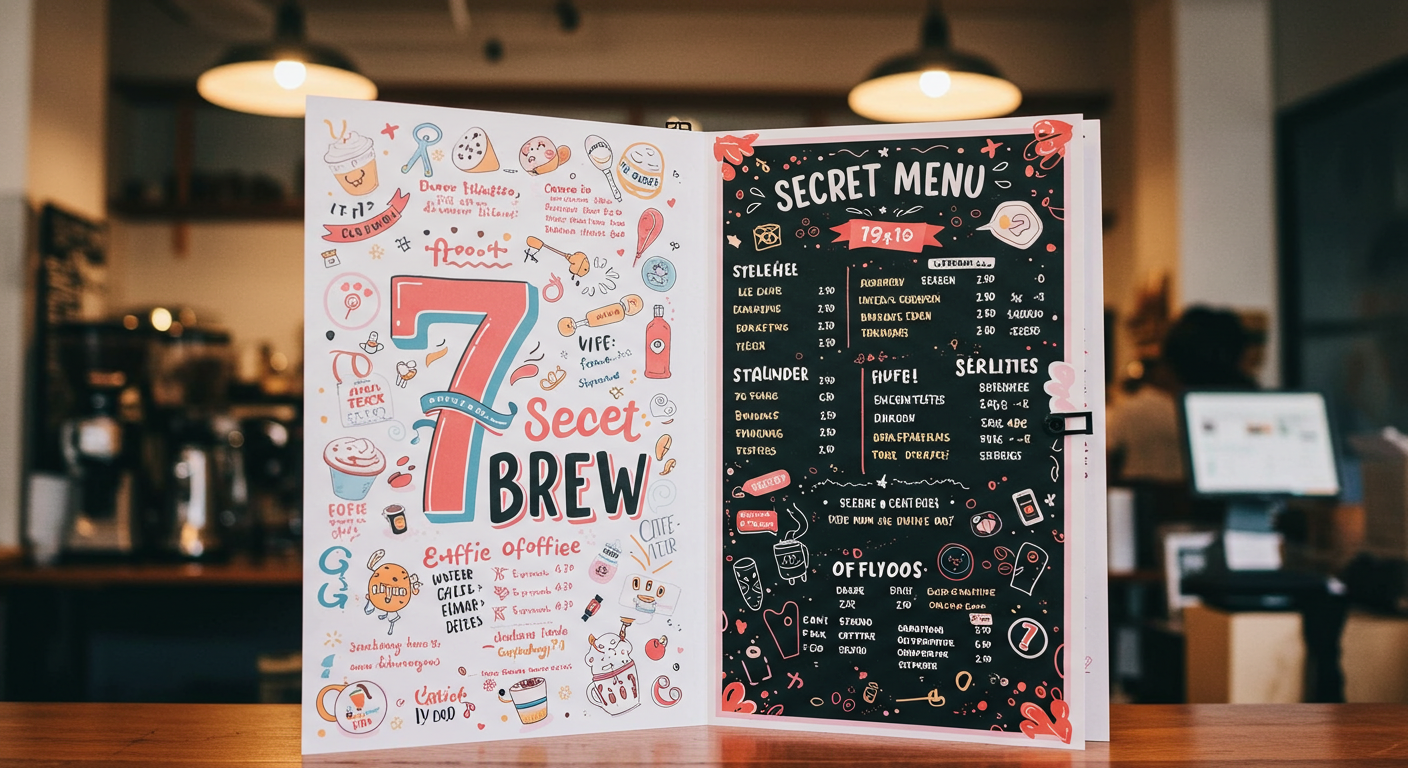 7 brew secret menu cookie butter