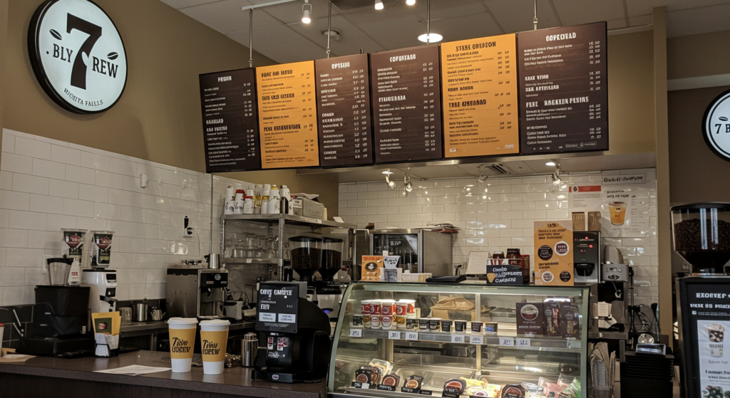 7 Brew Coffee Wichita Falls Menu