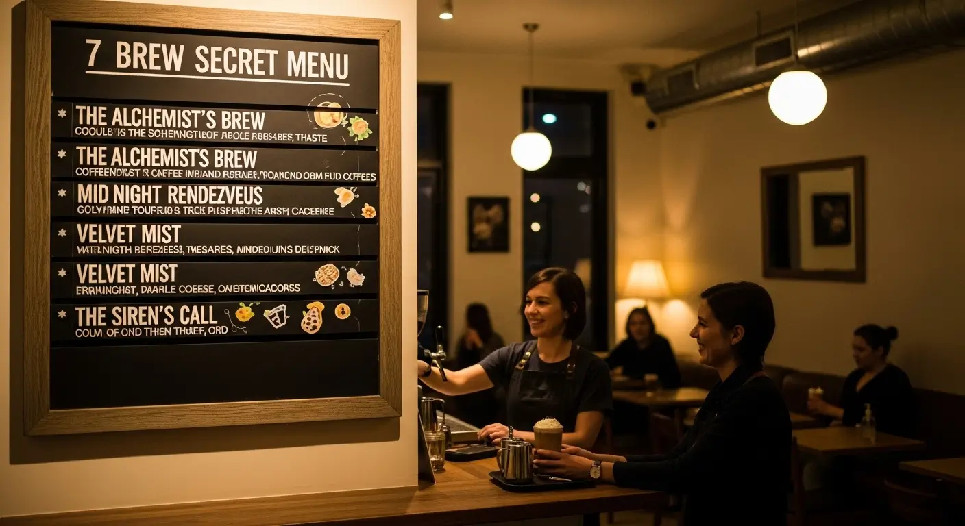 7 brew secret menu flavors