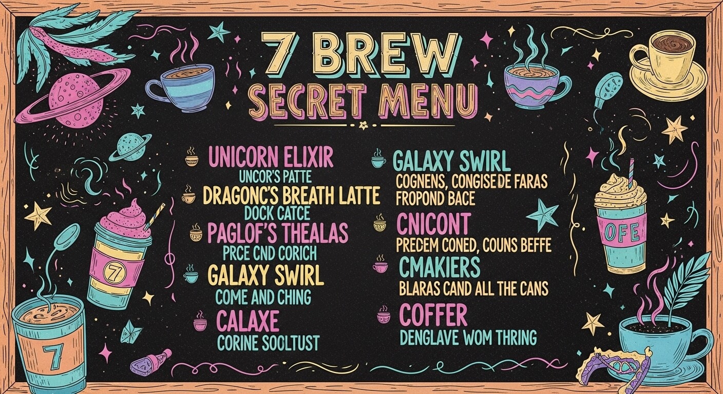 secret menu 7 brew energy drinks flavors