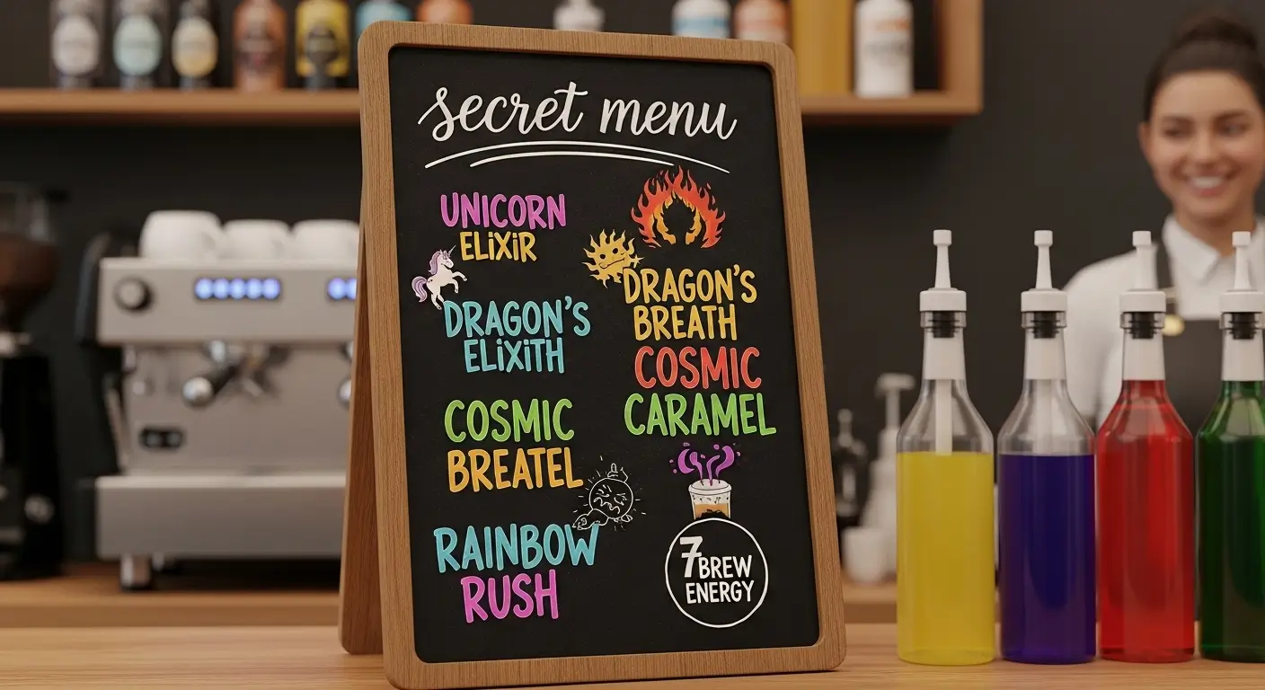 7 brew secret menu flavors